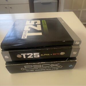 Focus T25 Alpha Beta Gamma and P90X Workout DVD Set Beachbody Workout
